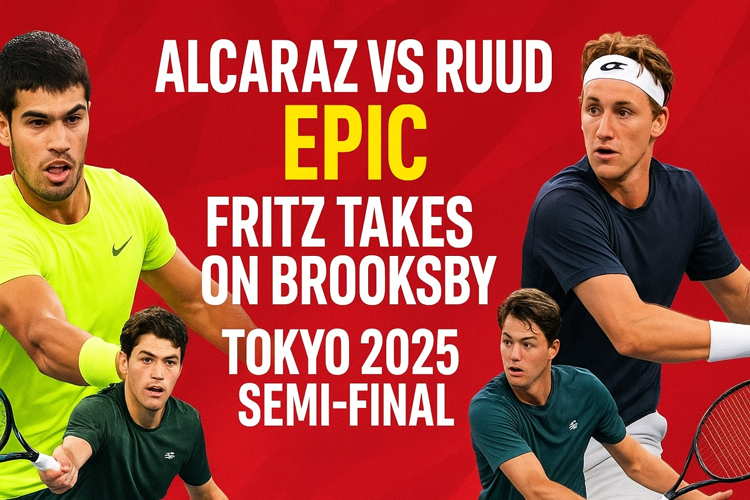 Alcaraz vs Ruud EPIC