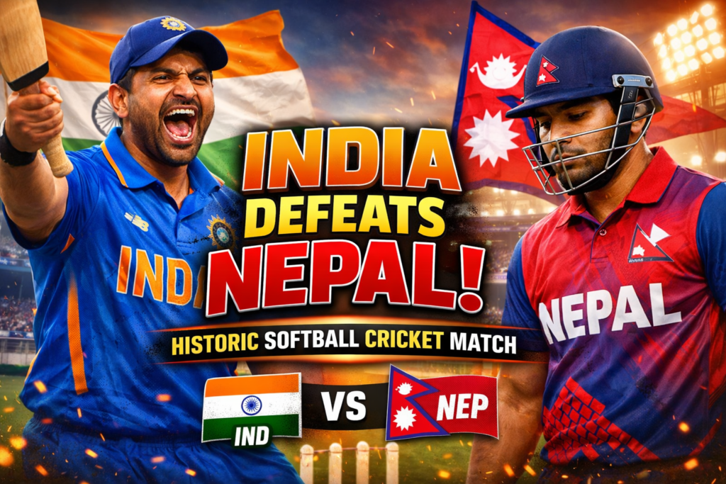 Historic Softball Cricket Exhibition Match