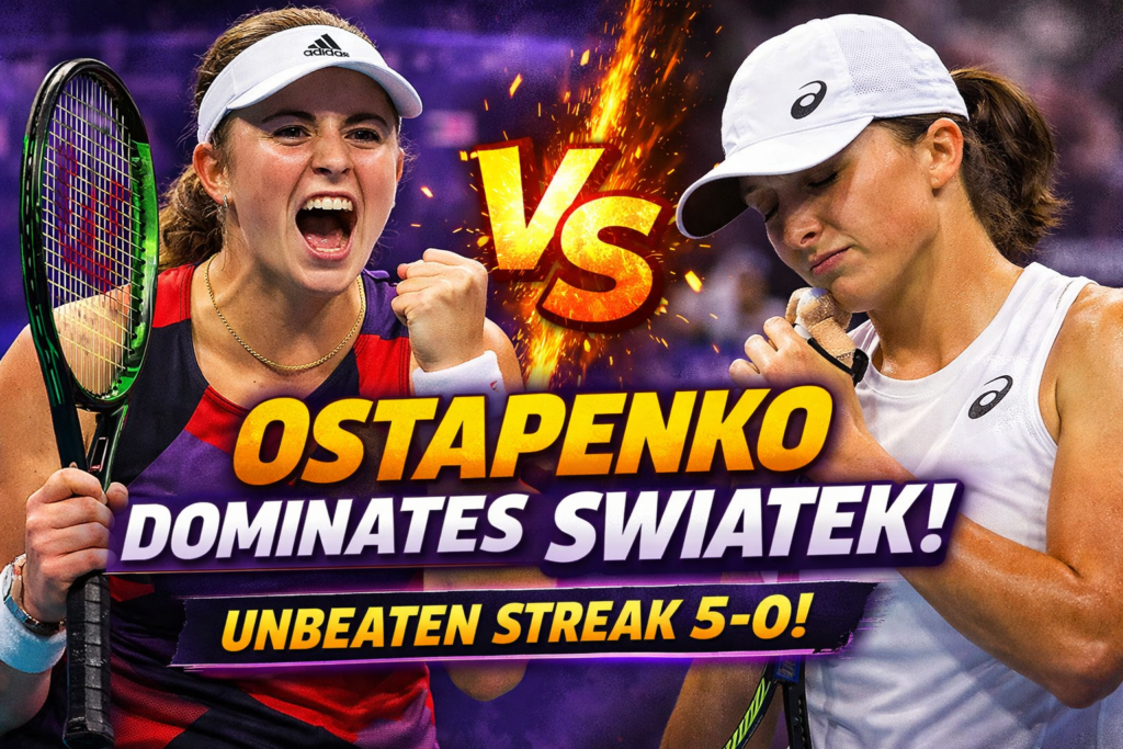 Ostapenko Dominates Swiatek in 2025 Doha Semifinal