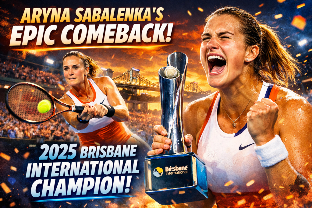 Aryna Sabalenka's Epic Comeback Conquering the 2025 Brisbane International Final