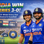 India Seal 3-0 Series Lead with Record-Shattering 8-Wicket Victory Over New Zealand in Guwahati