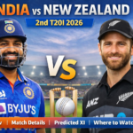India vs New Zealand 2nd T20I 2026: Preview, Match Details, Predicted Playing XI, and Where to Watch