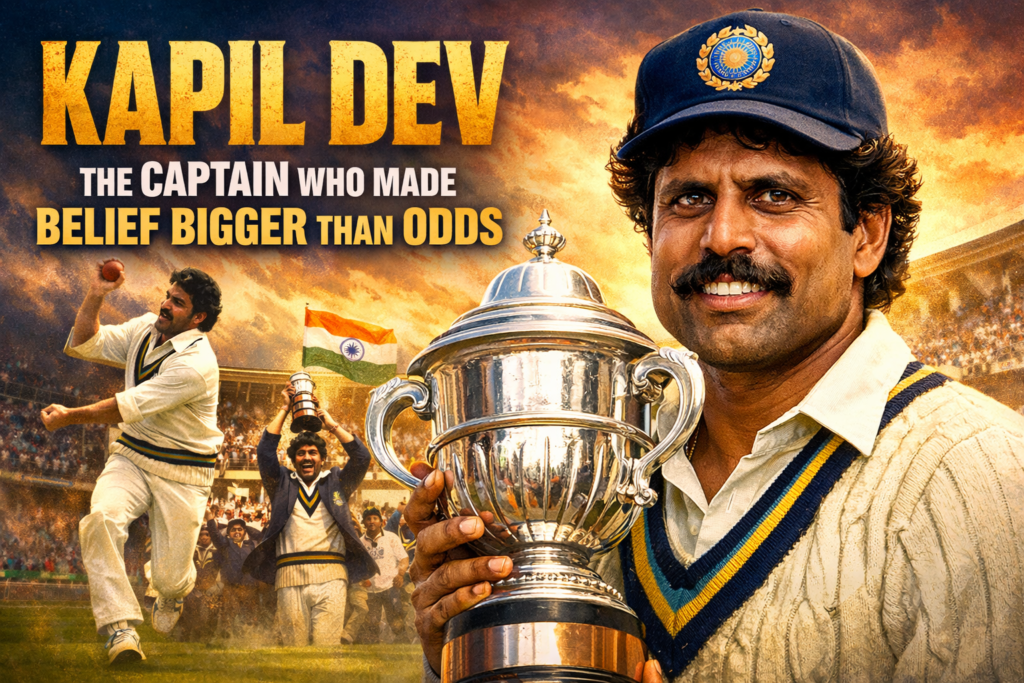 Kapil Dev: The Captain Who Made Belief Bigger Than Odds