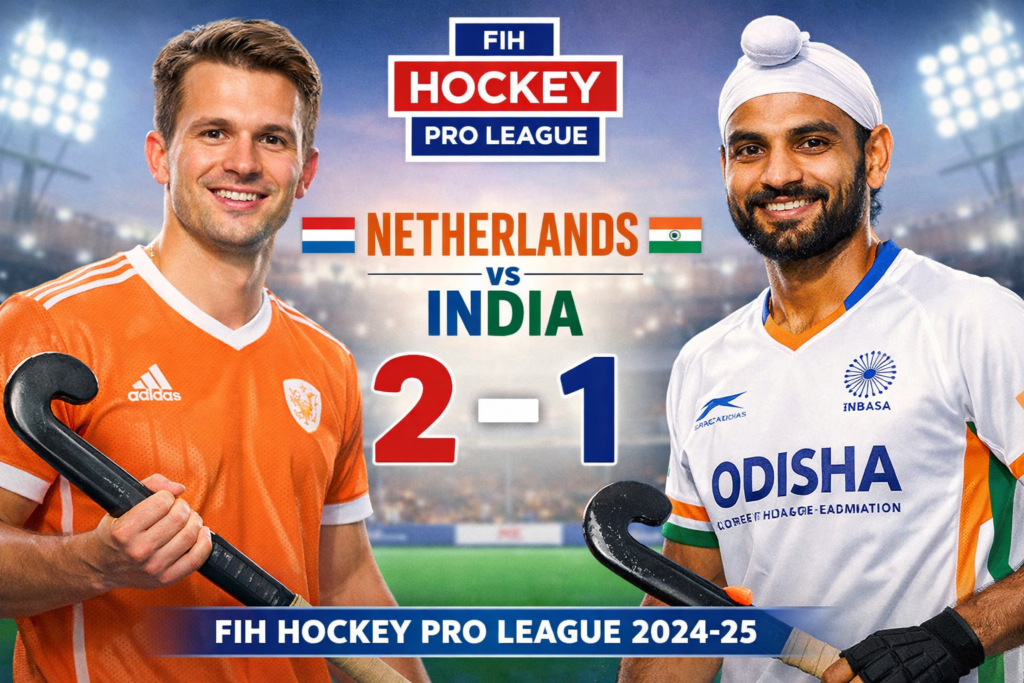 Netherlands 2-1 India: FIH Hockey Pro League 2024-25 had a thrilling opener