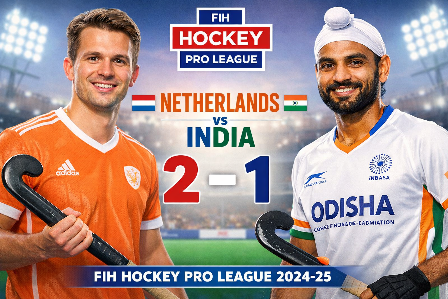 Netherlands 2-1 India: FIH Hockey Pro League 2024-25 had a thrilling opener