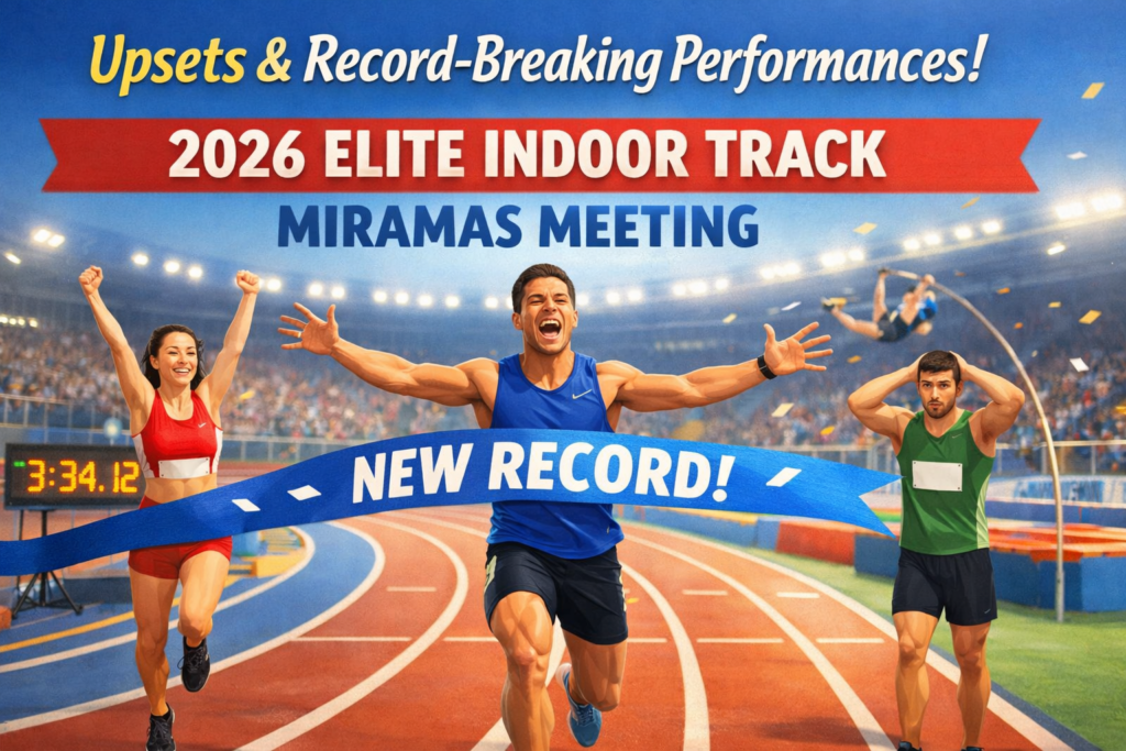 Upsets and Record-Breaking Performances at the 2026 Elite Indoor Track Miramas Meeting