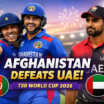 Afghanistan Clinches Thrilling Victory Over UAE in T20 World Cup 2026
