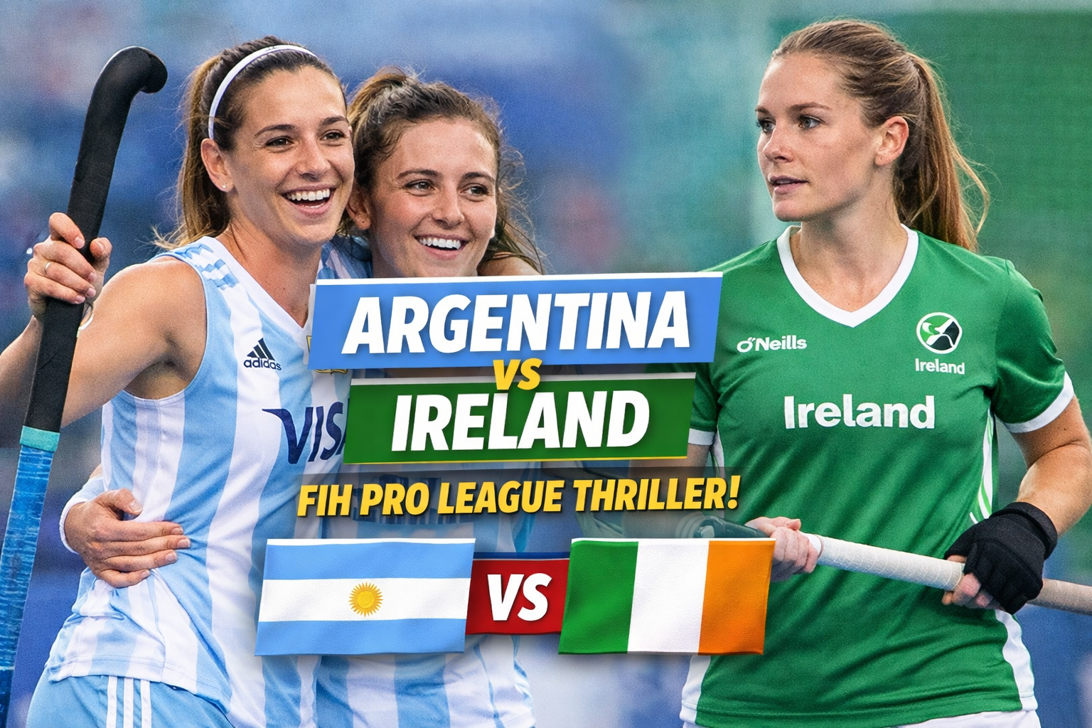 Argentina Edges Out Ireland in Thrilling FIH Pro League Encounter