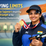 Defying Limits: Meghana Sajjanar's Inspiring Triumph at the Asian Shooting Championship