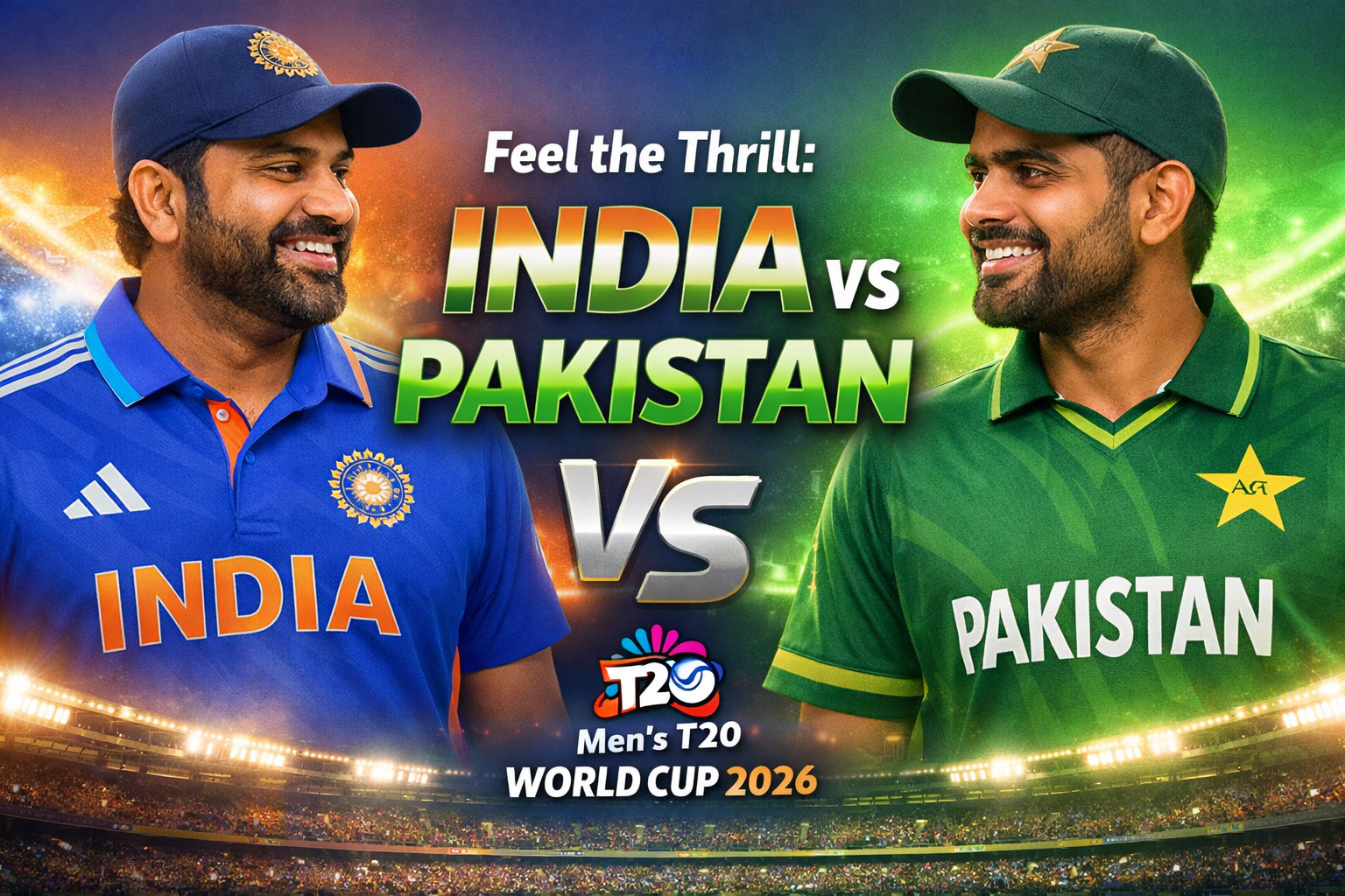 Feel the Thrill: India vs Pakistan Clash in Men’s T20 World Cup 2026