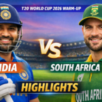 India vs South Africa T20 World Cup 2026 Warm-up: Highlights
