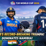 India's Record-Breaking Triumph: Dominating Namibia in T20 World Cup 2026