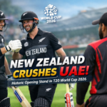 New Zealand Crushes UAE with Historic Opening Stand in T20 World Cup 2026