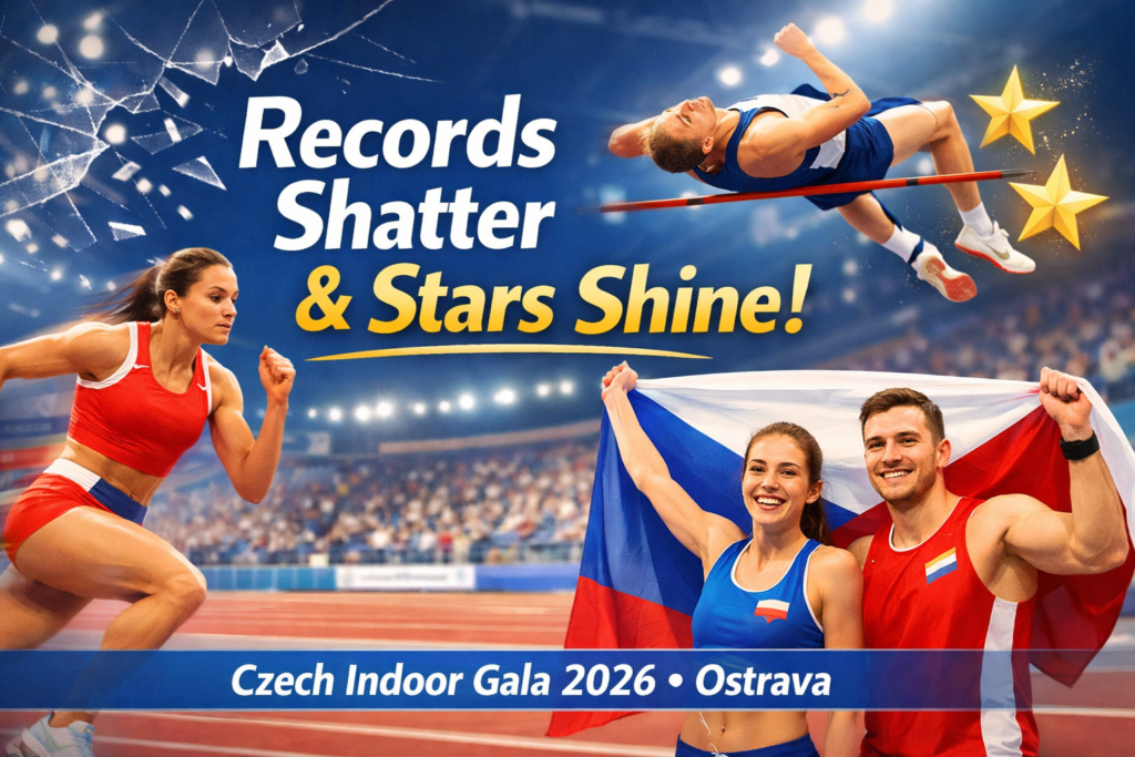 Records Shatter and Stars Shine at the Czech Indoor Gala 2026 in Ostrava