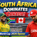 South Africa Dominates Canada in T20 World Cup 2026 Opener: A Comprehensive Victory