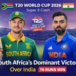 South Africa's Dominant Victory Over India in T20 World Cup 2026 Super 8 Clash