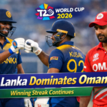 Sri Lanka Continues Winning Streak with Dominant Performance Against Oman in T20 World Cup 2026