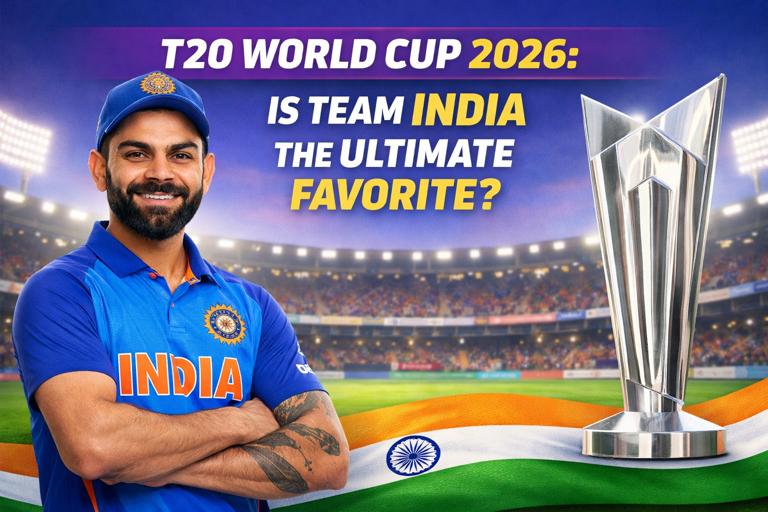 T20 World Cup 2026: Is Team India the Ultimate Favorite?