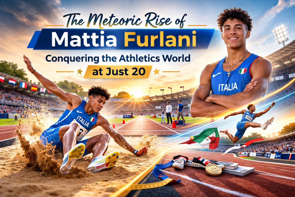 The Meteoric Rise of Mattia Furlani Conquering the Athletics World at Just 20