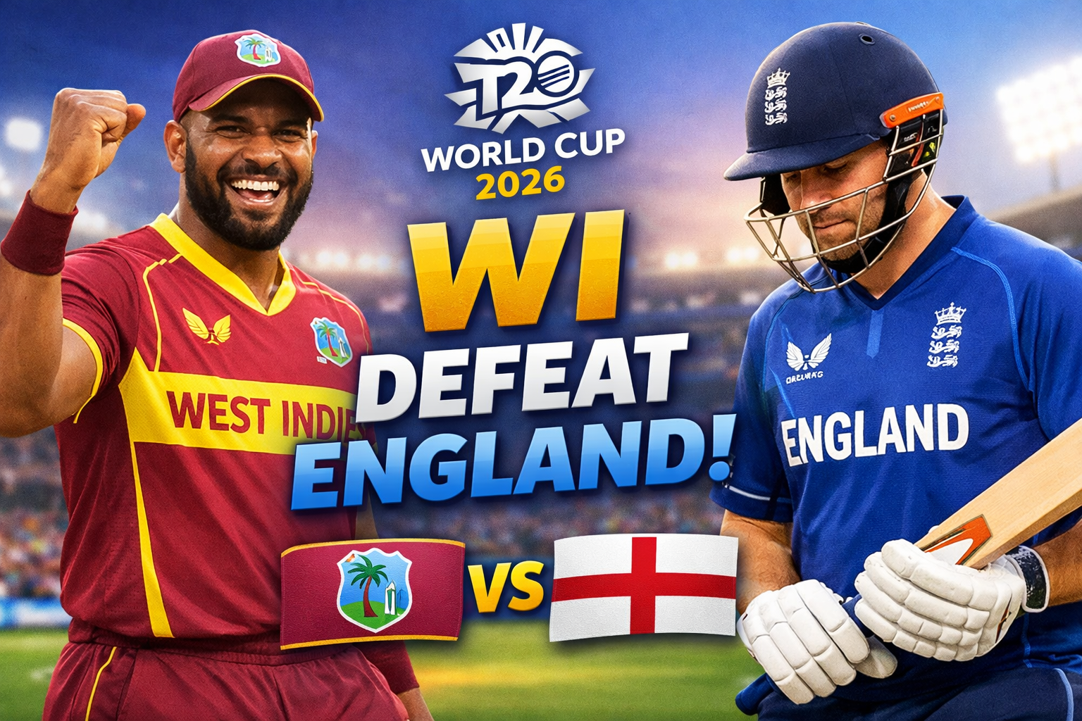 West Indies Triumph Over England in Explosive T20 World Cup 2026 Clash