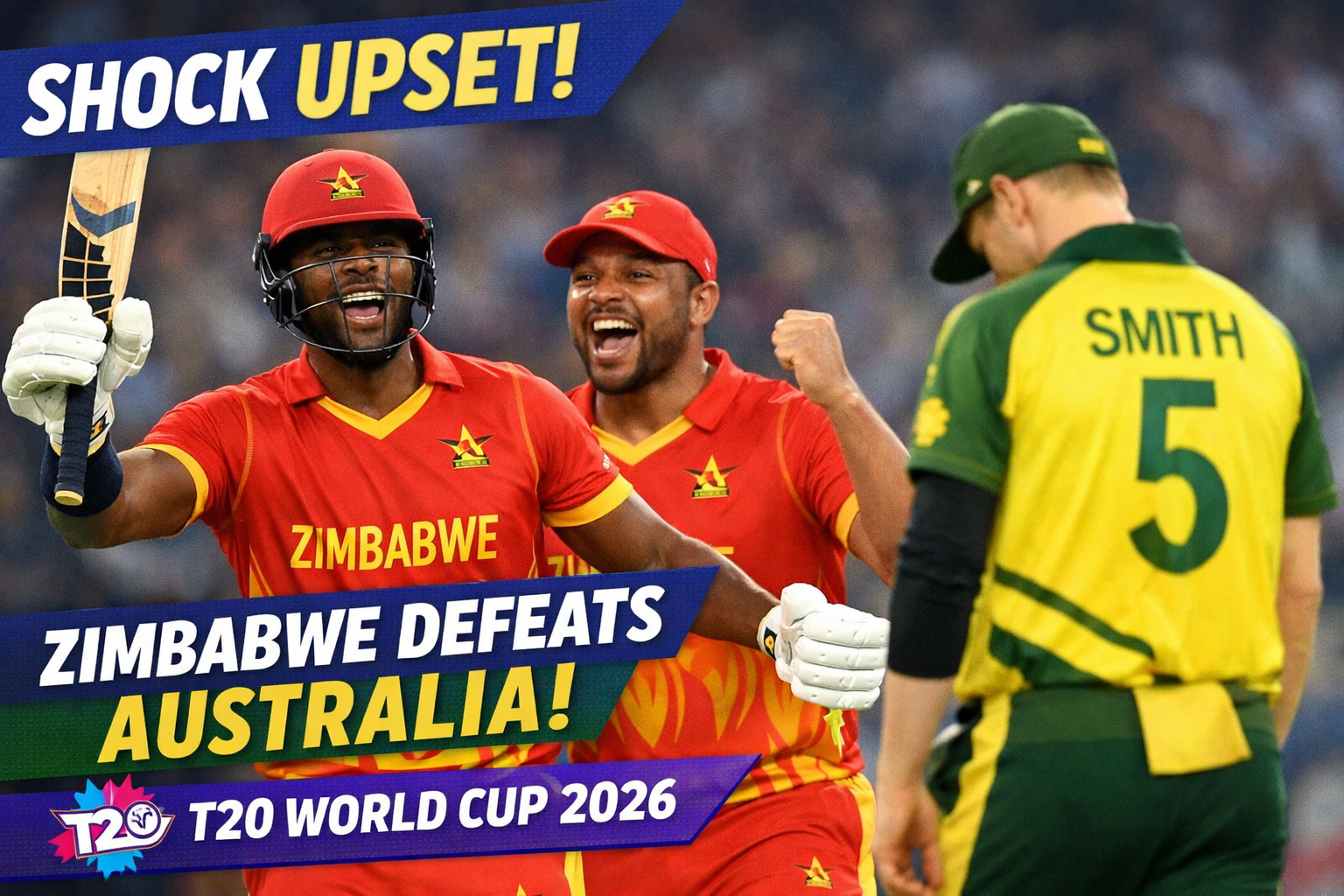 Zimbabwe Stuns Australia in Epic T20 World Cup 2026 Upset