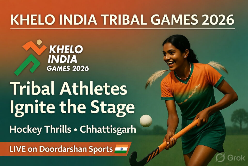 Khelo India Tribal Games 2026 Tribal Athletes Ignite the National Stage in Chhattisgarh