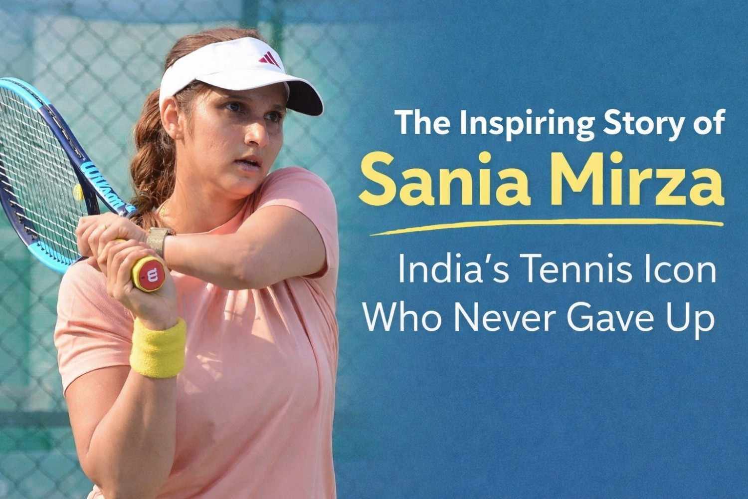 The Inspiring Story of Sania Mirza: India’s Tennis Icon Who Never Gave Up