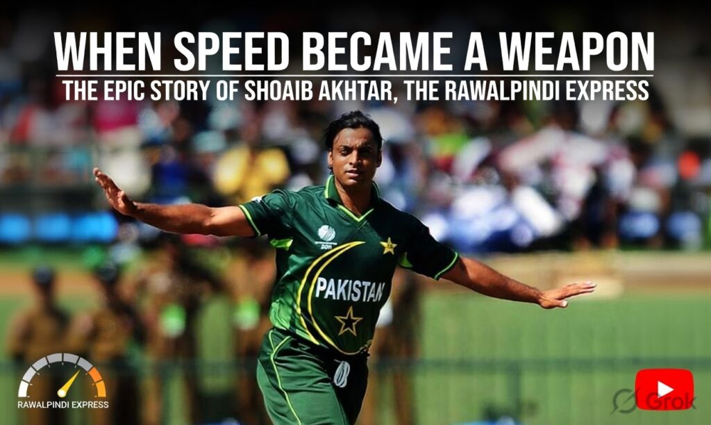 When Speed Became a Weapon The Epic Story of Shoaib Akhtar, the Rawalpindi Express