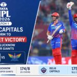 Delhi Capitals Storm to 6-Wicket Victory Over Lucknow Super Giants in TATA IPL 2026 Opener