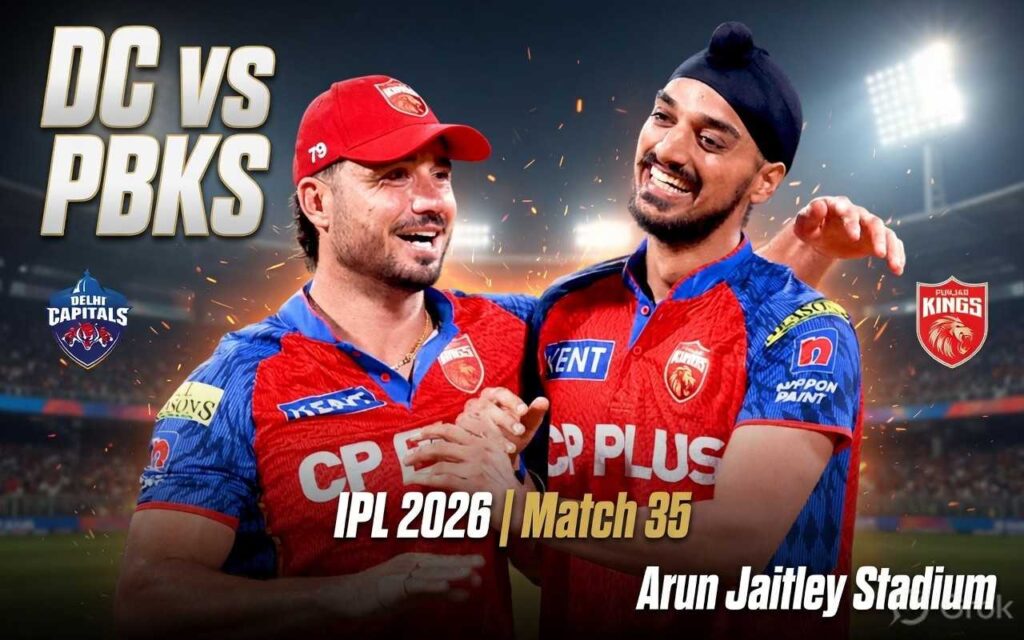 Delhi Capitals vs Punjab Kings – Can DC Stop the Unstoppable PBKS at Arun Jaitley Stadium