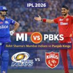 MI vs PBKS IPL 2026: Rohit Sharma's Mumbai Indians face a formidable Punjab Kings