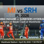 MI vs SRH IPL 2026: Mumbai Indians Face Make-or-Break Clash Against In-Form Sunrisers Hyderabad at Wankhede