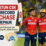 PBKS Stun CSK with Record 210 Chase at Chepauk: Priyansh Arya & Shreyas Iyer Script Thrilling IPL 2026 Victory