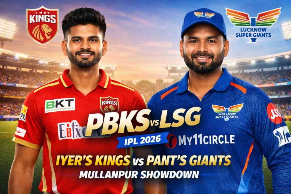 PBKS vs LSG IPL 2026: Shreyas Iyer’s Unbeaten Kings Host Rishabh Pant’s Giants in a High-Octane Mullanpur Showdown