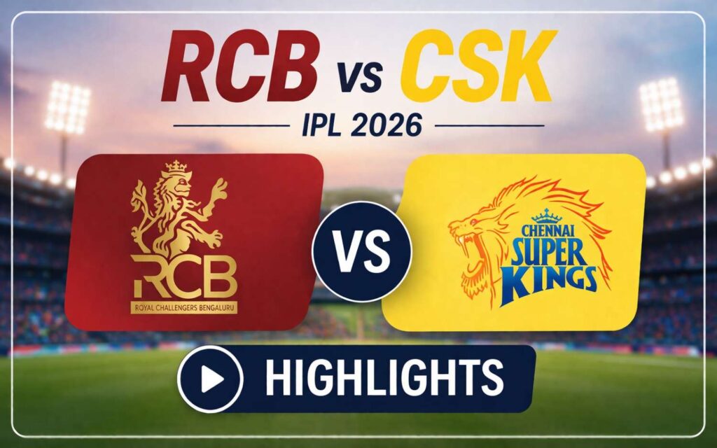 RCB's Record-Breaking 250 Fires 43-Run Thrashing of CSK in IPL 2026 High-Scoring Epic