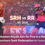 SRH vs RR IPL 2026: Unbeaten Royals Aim for Five in a Row as Sunrisers Seek Redemption in Hyderabad