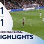 Bournemouth 1-1 Manchester City: Premier League 2025/26 Highlights