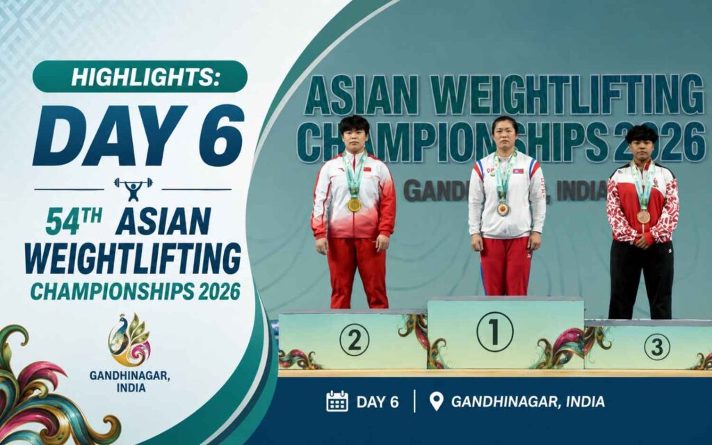 HIGHLIGHTS: Day 6 of the 54th Asian Weightlifting Championships 2026