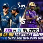 KKR vs GT IPL 2026: Do-or-Die for Knight Riders as Titans Chase Playoff Glory at Eden Gardens