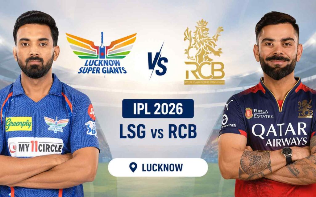 LSG vs RCB IPL 2026 Can the Desperate Super Giants Pull Off a Banana Peel Against Defending Champions RCB in Lucknow