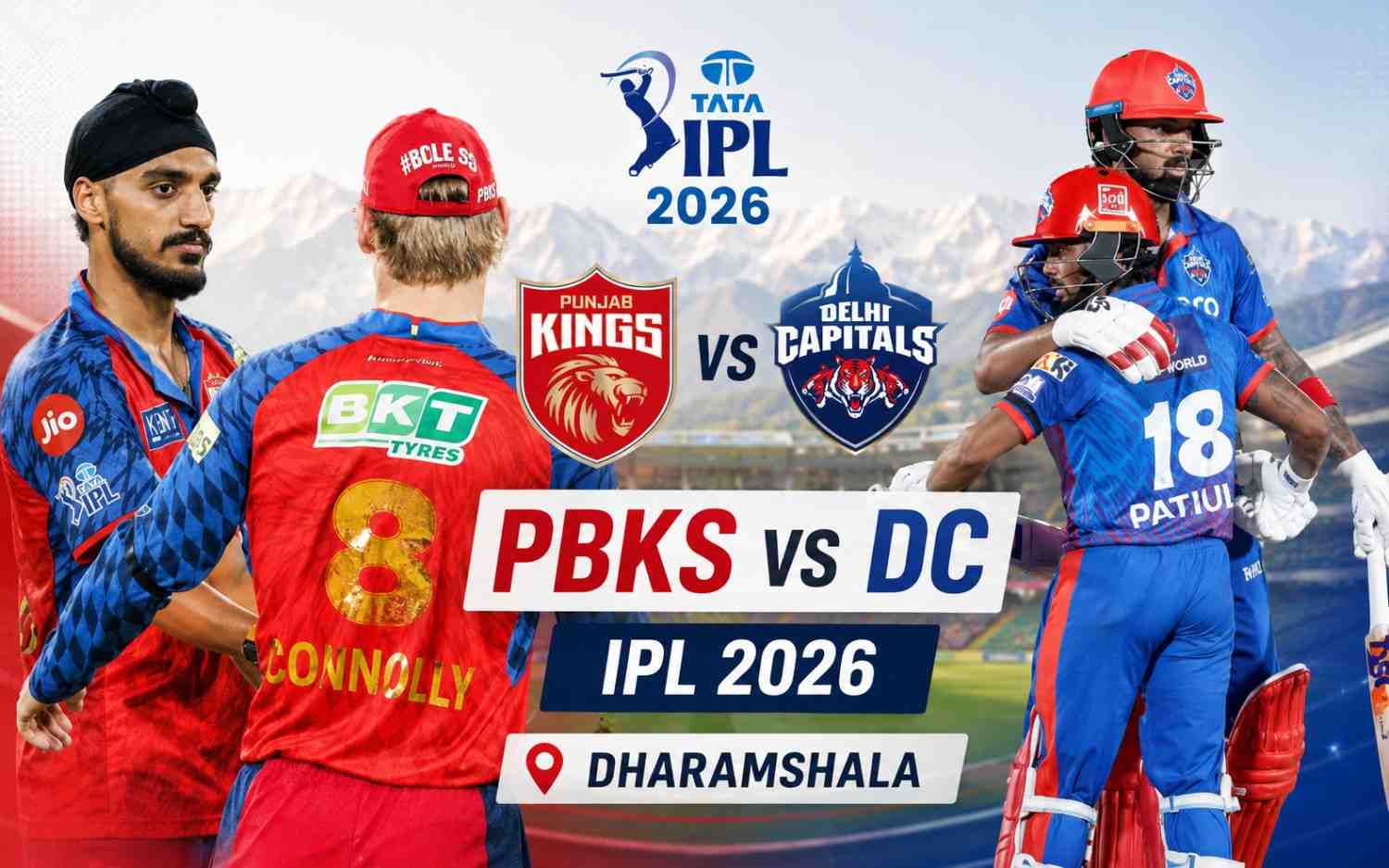 PBKS vs DC IPL 2026: High-Octane Clash in Dharamsala as Punjab Kings Eye Top Spot Recovery