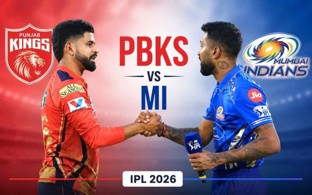 PBKS vs MI IPL 2026: Shreyas Iyer’s Punjab Kings vs Hardik Pandya’s Mumbai Indians