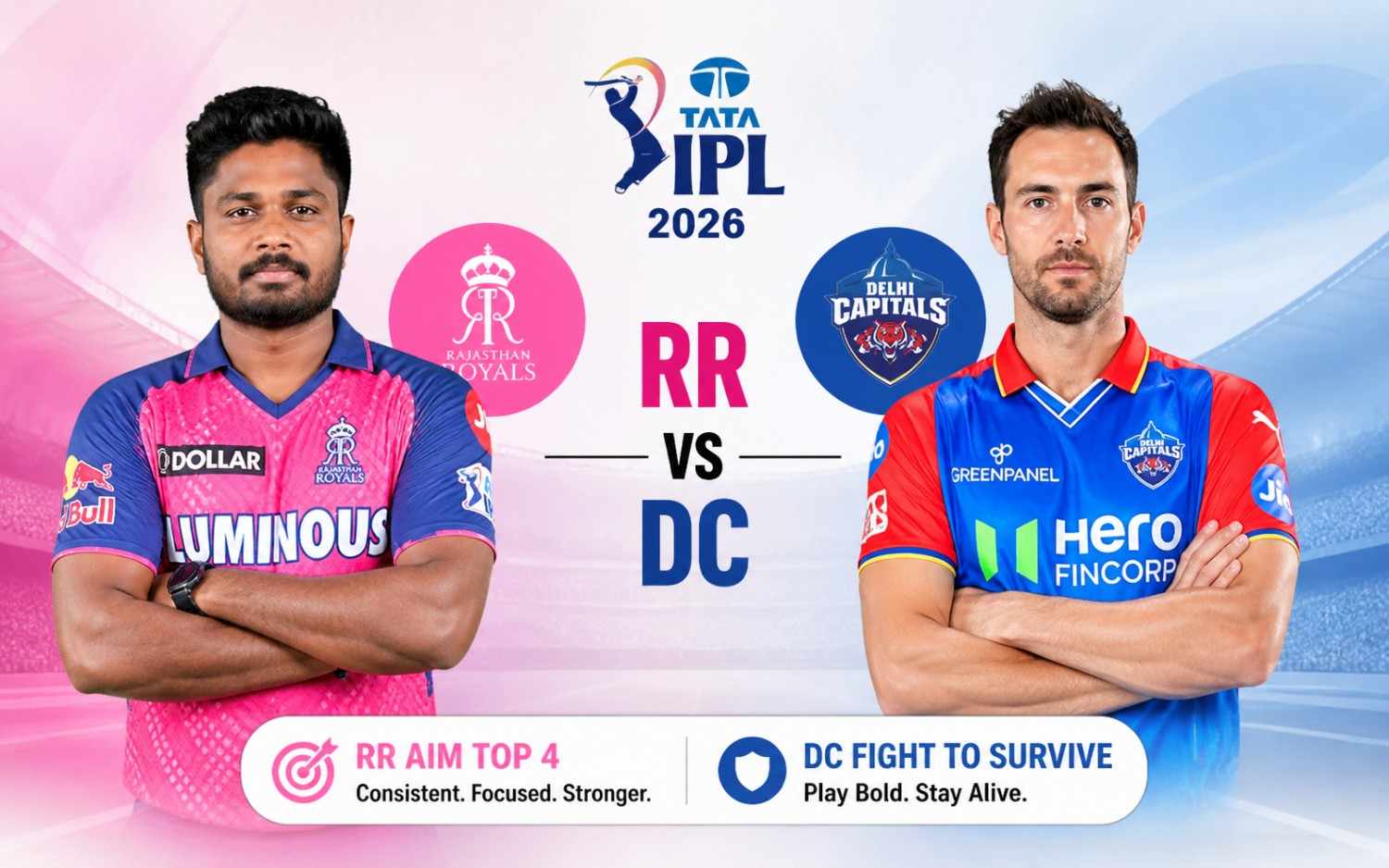 RR vs DC IPL 2026: Royals Eye TOP FOUR Consolidation as Starc-Led Capitals Battle for Survival in Jaipur Clash