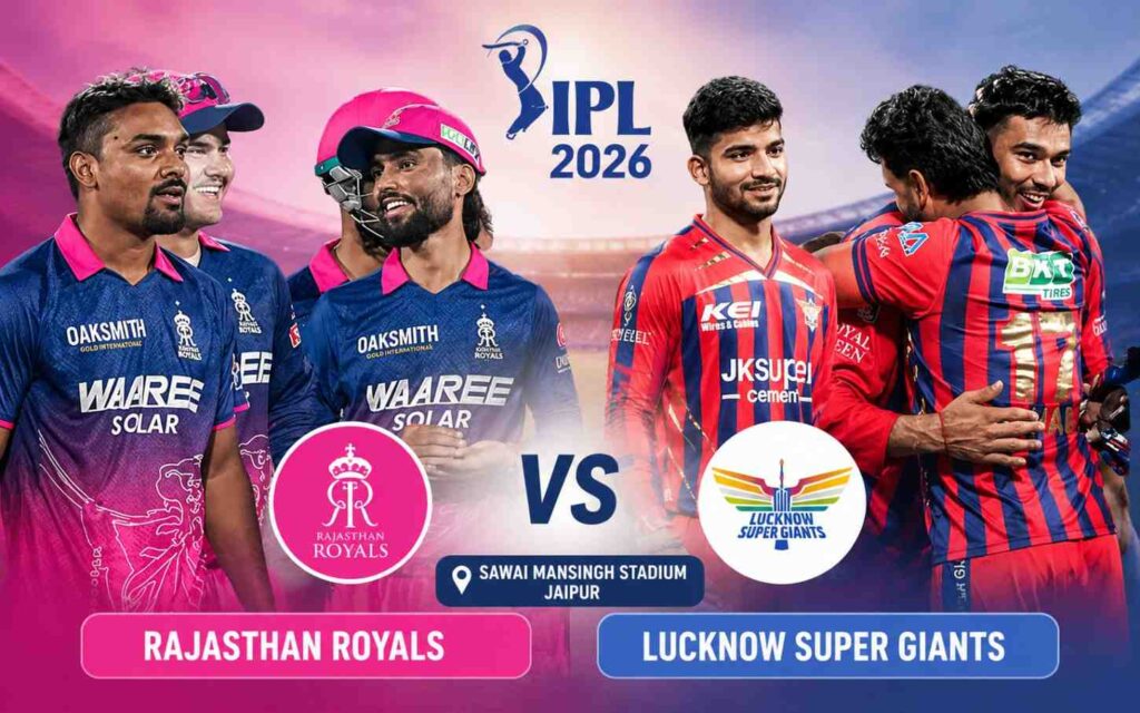 RR vs LSG IPL 2026: Rajasthan Royals Eye Revival as Lucknow Super Giants Aim for Prideful Finish at Sawai Mansingh Stadium