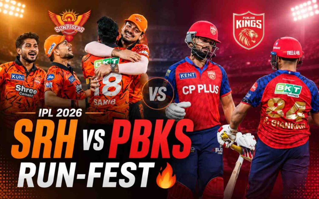 SRH vs PBKS IPL 2026: Batting Powerhouses Collide in a High-Stakes Hyderabad Run-Fest!
