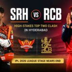 SRH vs RCB: High-Stakes TOP TWO Clash in Hyderabad as IPL 2026 League Stage Nears End