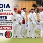 India vs Afghanistan 2026: Red-Ball Cricket Returns as Shubman Gill’s Young Brigade Prepares for Historic Clash in Mullanpur