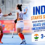 India women's hockey team beats USA 3-2 in FIH Hockey Women's Nations Cup 2025-26 opener