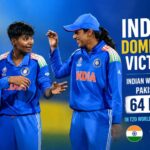 India's Dominant Victory! Indian Women Crush Pakistan by 64 Runs in T20 World Cup 2026 Opener