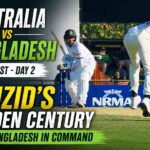 Australia vs Bangladesh 1st Test, Day 2 Highlights: Tanzid’s Maiden Century Puts Bangladesh in Command